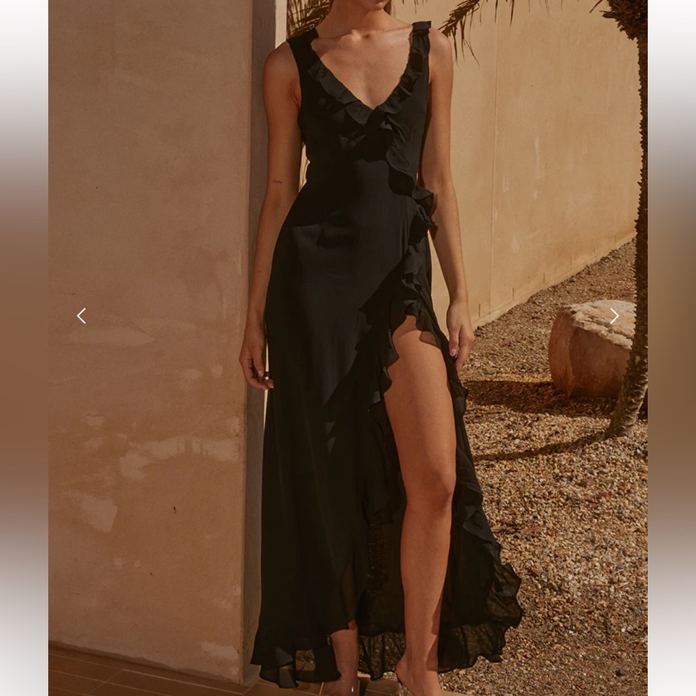 Revolve Runaway The Label SUZANNAH MAXI DRESS